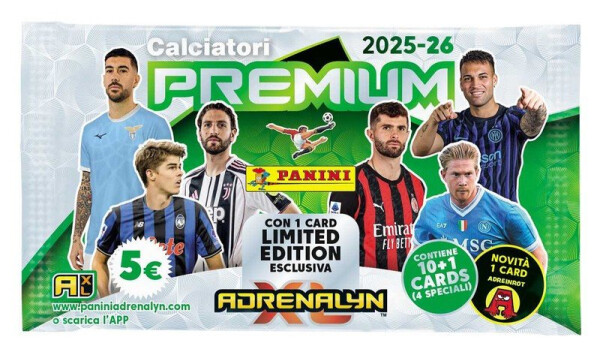 SERIE A 2025/2026: Adrenalyn - Premium Packet