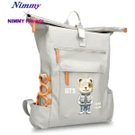Nimmy CoolCute 2.0 Bear šedá / Batoh / na notebook / silikon (N-KM-DNBB-011)