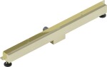 MEXEN - Flat Wall žlab ke stěně 2v1 90 cm zlatý 1530090