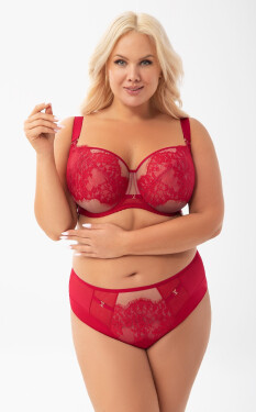 Gorsenia K 889 Poesia kalhotky M-4XL Ruda M