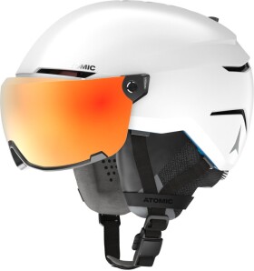 Lyžařská helma Atomic Savor AMID Visor HD White 25/26 Helmy vel.: M/55-59