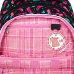 Bagmaster Školní batoh Beta 23 A Black/pink/blue