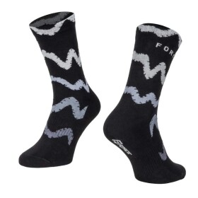 Ponožky FORCE ENDURE, černo-šedé (barva černo-šedá, velikost L/XL)