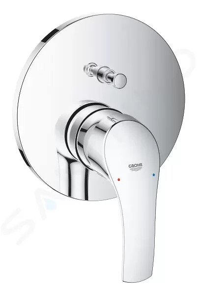 GROHE - Eurosmart Baterie pod omítku pro 2 spotřebiče, chrom 24043002