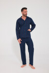 PÁNSKÉ PYŽAMO DR 114 model 22220214 - Cornette tmavě modrá XL