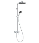 HANSGROHE - Activera S Sprchový set s baterií, průměr 24 cm, 2 proudy, EcoSmart, chrom 28875000