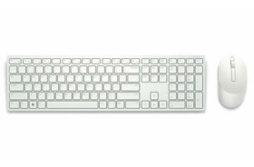 DELL KM5221W US bílá / Set bezdrátové klávesnice a myši / US / 2.4GHz / Bluetooth / USB (580-AKEZ)