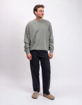 Carhartt WIP Caspian Sweat Shady Green Heather garment dyed L