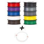 PETG filamenty Tasting Pack Buddy3D 10x250 g 10 barev v jednom balení