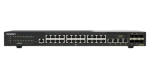 QNAP QSW-M2130-4C2S24T / Switch / 24x 2,5GbE RJ45 / 2x 10GbE SFP+ / 4x 10GbE combo / L2 řízený (QSW-M2130-4C2S24T)