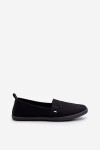 Dámské Slip-On Sneakers Sneakers Black Adrancia