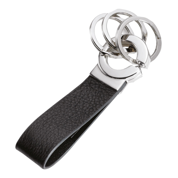 TROIKA klíčenka - s kovovou smyčkou \"Click - lock\", kovová, mix barev