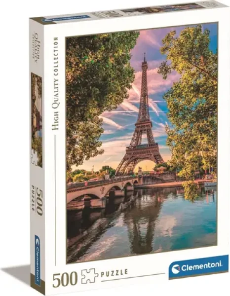 Clementoni PUZZLE Podél řeky Seiny