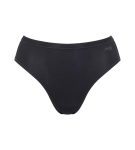 Dámské kalhotky GO Daily Cotton Tai - BLACK - černé 0004 - SLOGGI BLACK L