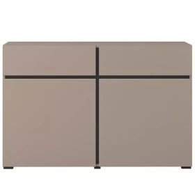Komoda Cross 2D2S congo/černá
