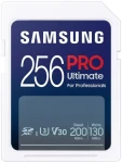 SAMSUNG PRO Ultimate SDXC 256GB / UHS-1 / Class 10 / U3 / Čtení: 200MBps / Zápis: 130MBps (MB-SY256S/WW)