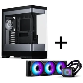 PHANTEKS S2 + Glacier One 360M25 Gen2 DRGB / Sada PC skříně a AIO vodního chladiče / 360mm / 4x 120mm DRGB / AMD + Intel (GABU-680)