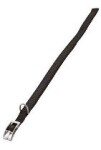 Obojek pes SOFT NYLON černý 20mm/45cm Zolux