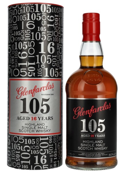 Glenfarclas 105 CASK STRENGTH Highland Single Malt Scotch Whisky 16yo 0,7L, 60%, -DB-