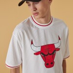 New Era Pánský dres Chicago Bulls NBA Logo Oversized Mesh T-Shirt Velikost: L