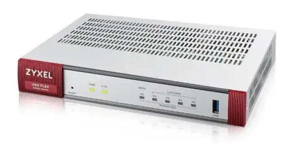 ZyXEL USG FLEX 50 HP / Firewall / 5x 1 Gbps / 1x PoE+ / 1x USB / 1 rok Entry Defense Pack (USGFLEX50HP-EU0101F)