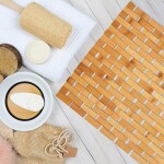 REA - Bambusová koupelnová podložka 40x60 371563A LAZ-09563