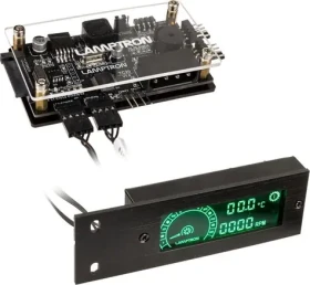 Lamptron TC20 černá / Kontroler ventilátorů a LED / PCI / 1 kanál (LAMP-TC20B)