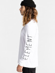 Element RAVANA OPTIC WHITE pánské tričko dlouhým rukávem