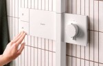 HANSGROHE - Raindance Alive Q Sprchový set s termostatem, 21x34 cm, 3 proudy, matná bílá 24580700