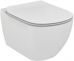 GEBERIT DuofixBasic s bílým tlačítkem DELTA51 + WC Ideal Standard Tesi se sedátkem RIMLESS 458.103.00.1 51BI TE2