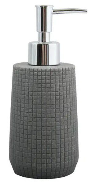 MSV NORDEN dávkovač mýdla tmavě šedý / polyresin / 230 ml
