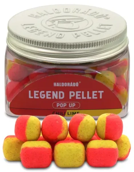 Haldorádó Pelety Legend Pellet Pop-Up 50g 12+16mm Chilli/Limetka (HD27741)