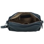 Stylová dámská mini koženková crossbody kabelka Fehmi, tmavě modrá