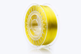 PET-G filament Yellow Glass TR 1,75 mm Print With Smile 1kg