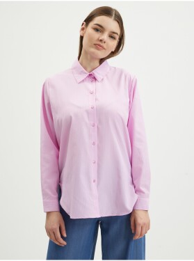 Růžová dámská pruhovaná košile JDY Ella Dámské