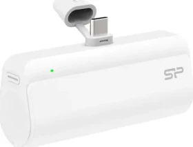 Silicon Power QD50 bílá / Powerbanka / 5000 mAh / USB-C (SP5K0MAPBKQD500W)
