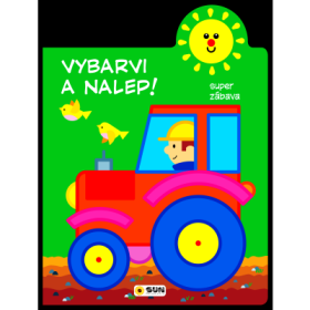 Traktor Vybarvi nalep