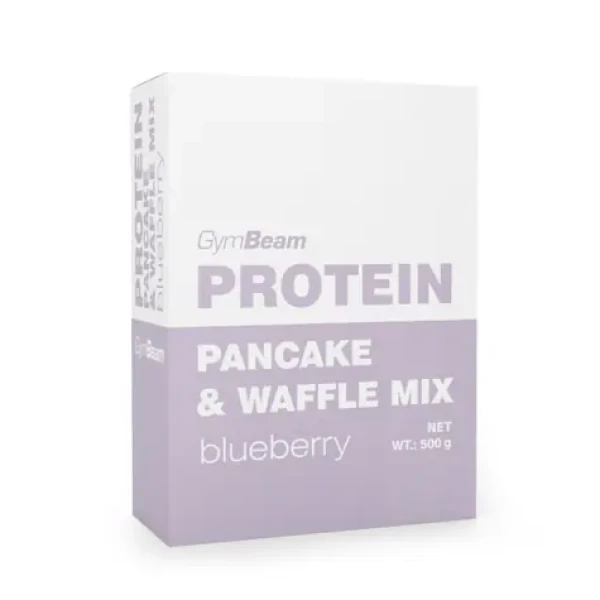 Proteinové palačinky Pancake Waffle Mix 500 g - GymBeam (borůvky, 500 g) (6086-4-500g-blueberries)
