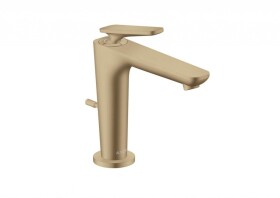 AXOR - Citterio C Umyvadlová baterie s výpustí, EcoSmart, CoolStart, kartáčovaný bronz 49030140