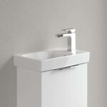 VILLEROY & BOCH - Architectura Umývátko 48x28 cm, s přepadem, otvor pro baterii vpravo, CeramicPlus, alpská bílá 438648R1