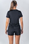 Běžecké tričko SALMING Essential Tee Black Velikost textilu: