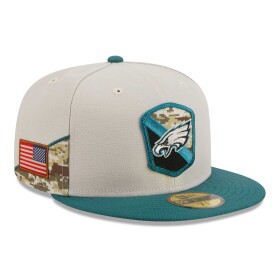 New Era Pánská kšiltovka Philadelphia Eagles NFL 2023 Salute to Service 59FIFTY Fitted Velikost: 7 1/4