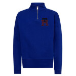 Tommy Hilfiger Mikina Thl Essentials Half Zip Top M MW0MW27383 L