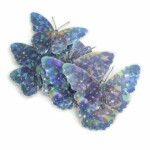 Dortisimo Nejedlá dekorace modrá Motýlci (12 ks)