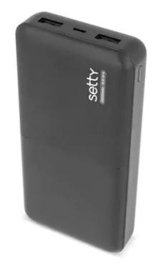 Setty Power banka 20000mAh černá (GSM043161)