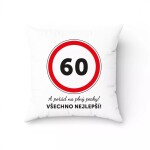 Divja.cz Polštář - Všechno nejlepší - 60
