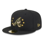 New Era Pánská kšiltovka Atlanta Braves MLB 2024 Authentic Armed Forces 59FIFTY Fitted Velikost: 7 1/2