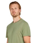 Pánské merino tričko s krátkým rukávem ICEBREAKER Mens Core SS Tee, Lichen velikost: M
