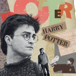 Nástěnný kalendář poznámkový 2027 Notique Harry Potter, 30 x 30 cm