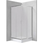DEANTE - Funkia chrom - Sprchový kout, čtvercový, 80x80 cm KYC_642K